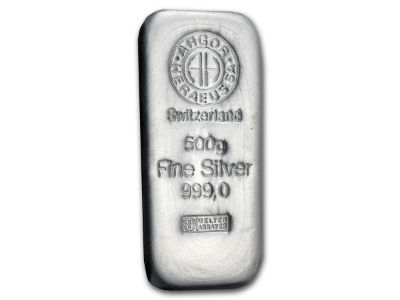 картинка 500 gram Silver Argor-Heraeus Bar – площадка coinbay.ae